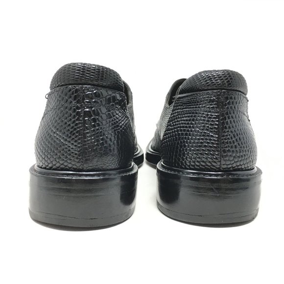 Mezlan Oxfords Shoes Size 8 Black Full Lizard main image 6